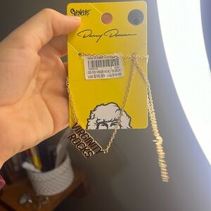 Virginity rock necklace